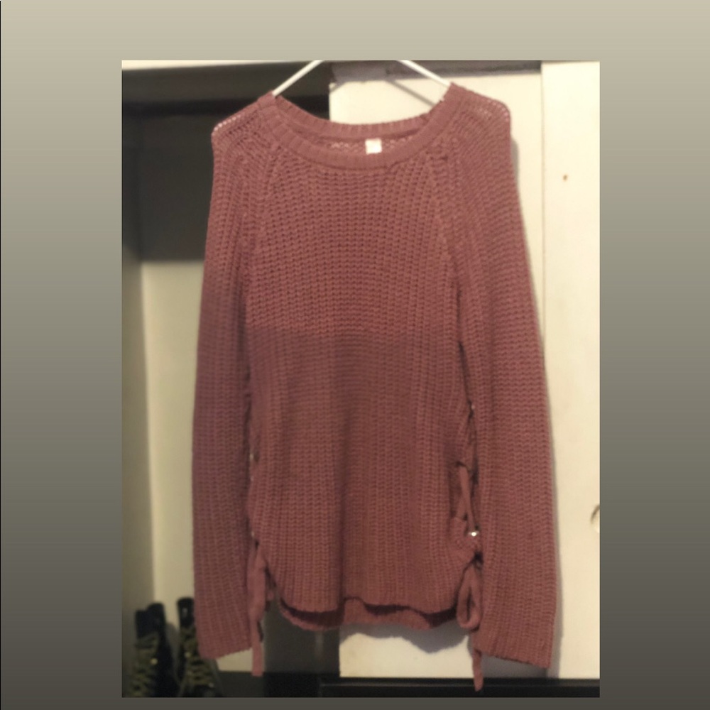 Pretty blush sweater